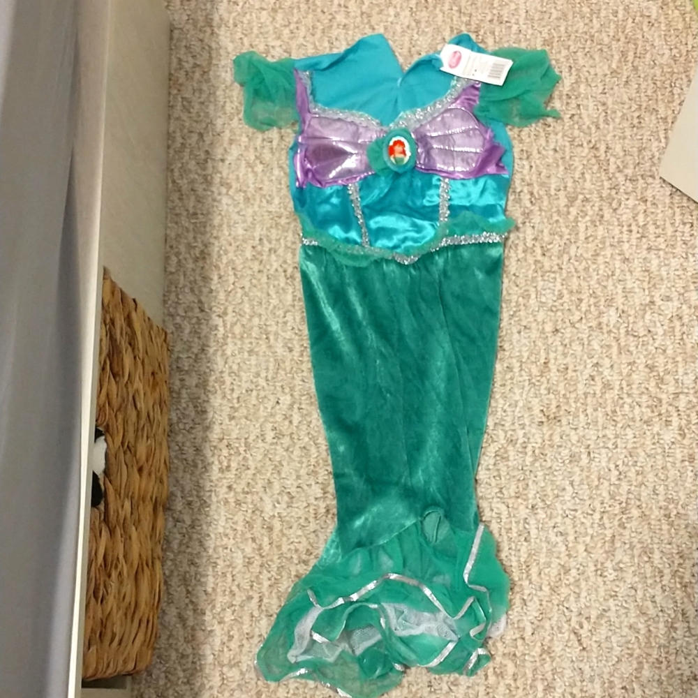 Ariel mermaid dress costume